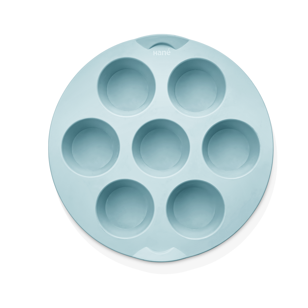 Perilla 7-CAVITY SILICONE ROUND CAKE MOLD - High Quality and Ergonomic Household Item